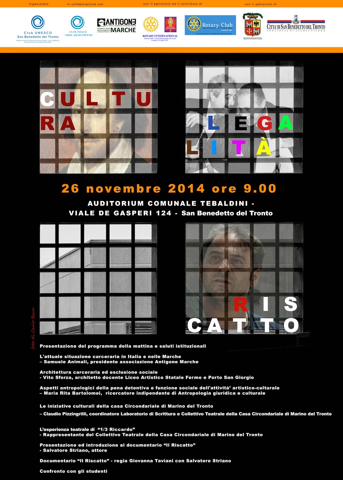 Locandina Cultura Legalità Riscatto 1