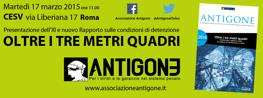 rapporto antigone